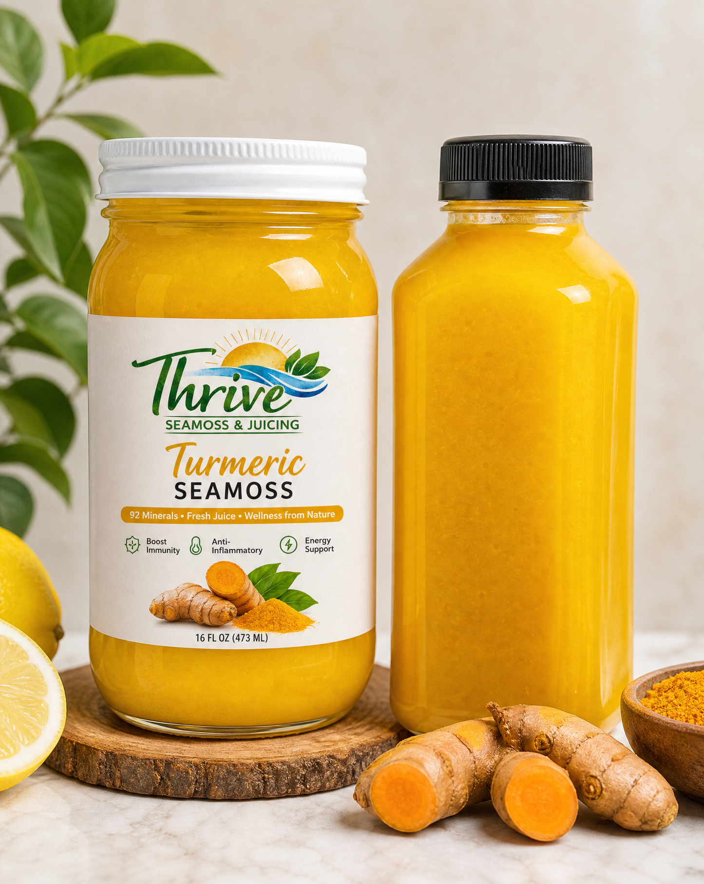 Turmeric Seamoss